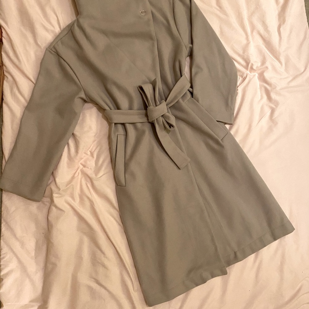 TUAPE OVERCOAT, WORN ONCE!
